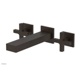 Phylrich - CROI - Wall Lavatory Set - Cross Handle - Antique Bronze