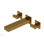 Phylrich - CROI - Wall Lavatory Set - Lever Handle - French Brass