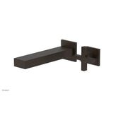 Phylrich - CROI - Single Cross Handle Wall Lavatory Set - Antique Bronze