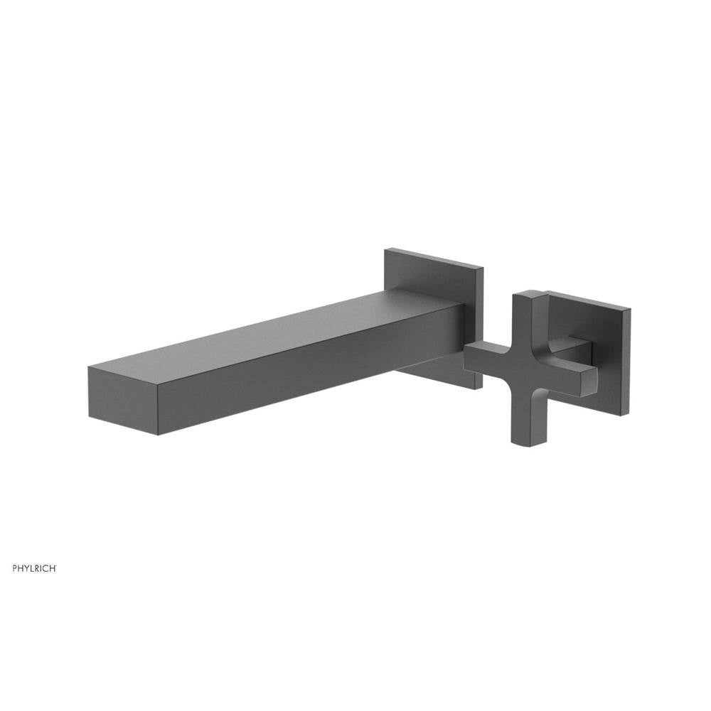 Phylrich - CROI - Single Cross Handle Wall Lavatory Set - Oil Rubbed Bronze