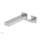 Phylrich - CROI - Single Lever Handle Wall Lavatory Set - Satin chrome