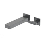Phylrich - CROI - Single Lever Handle Wall Lavatory Set - Gun Metal