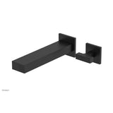 Phylrich - CROI - Single Lever Handle Wall Lavatory Set - Matte Black