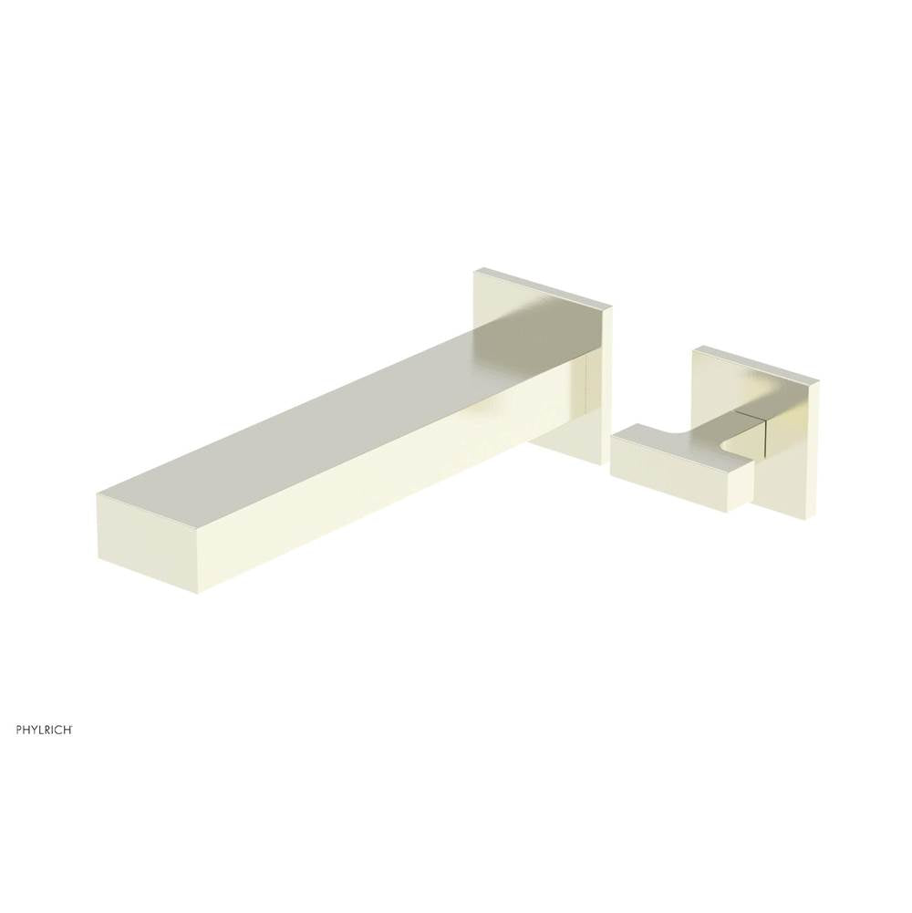 Phylrich - CROI - Single Lever Handle Wall Lavatory Set - Satin Nickel