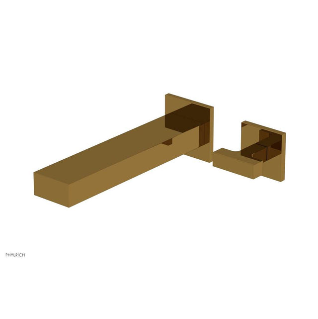 Phylrich - CROI - Single Lever Handle Wall Lavatory Set - French Brass