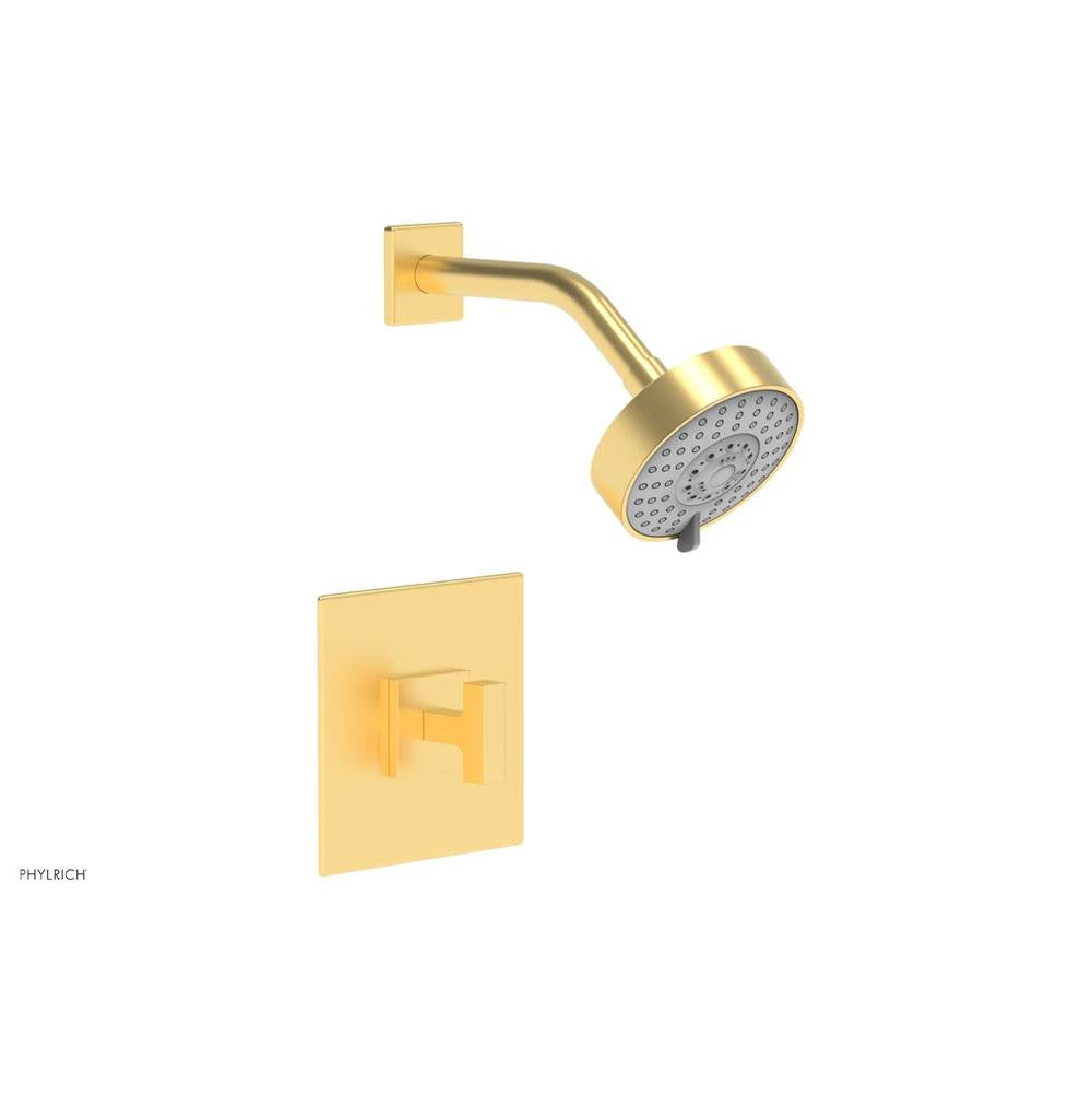Phylrich - CROI - Pressure Balance Shower Set - Lever Handle - Burnished Gold