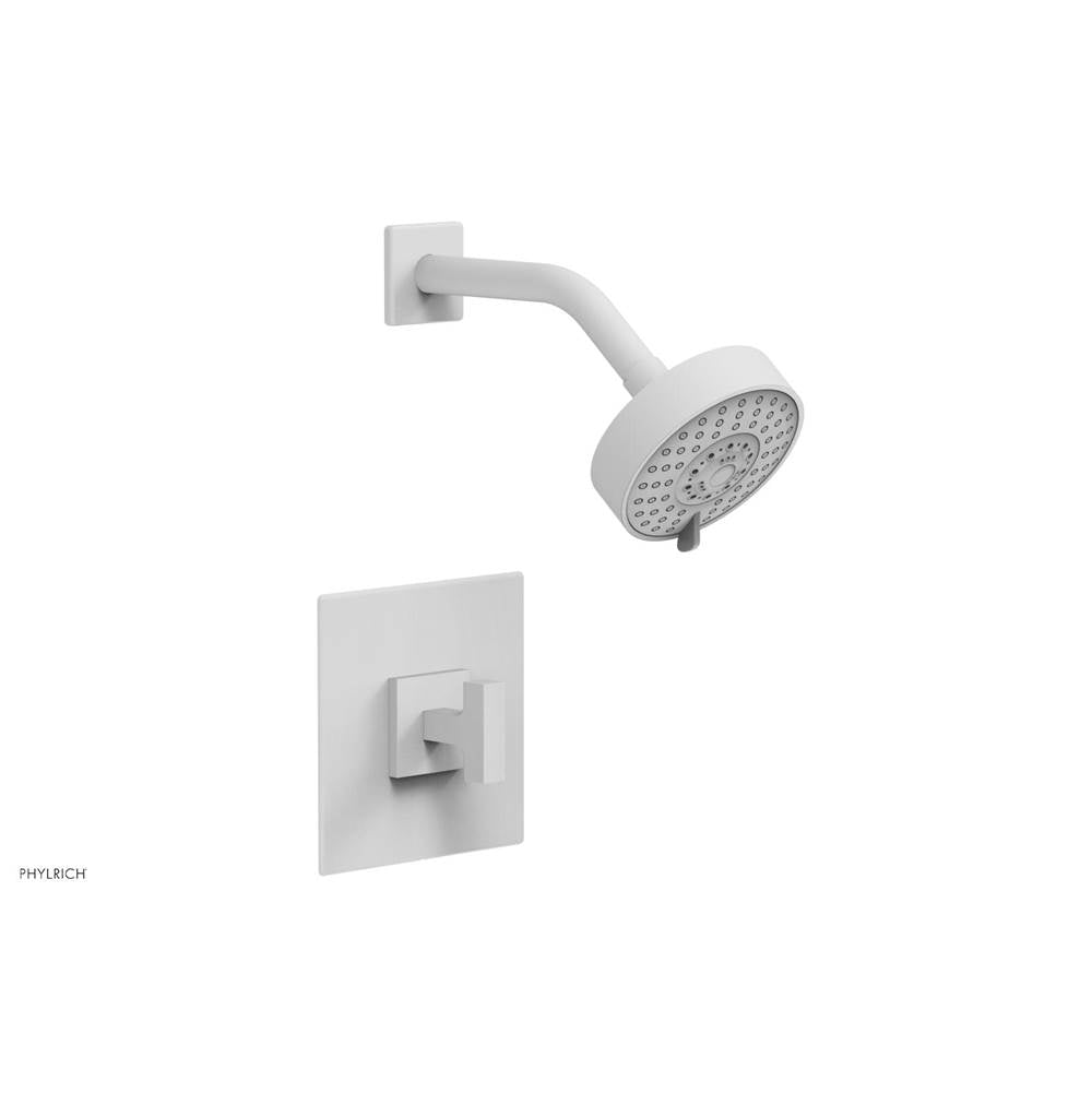 Phylrich - CROI - Pressure Balance Shower Set - Lever Handle - Satin White