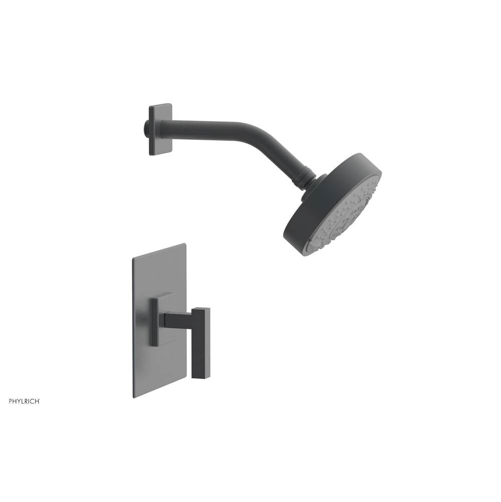 Phylrich - CROI - Pressure Balance Shower Set - Lever Handle - Gun Metal