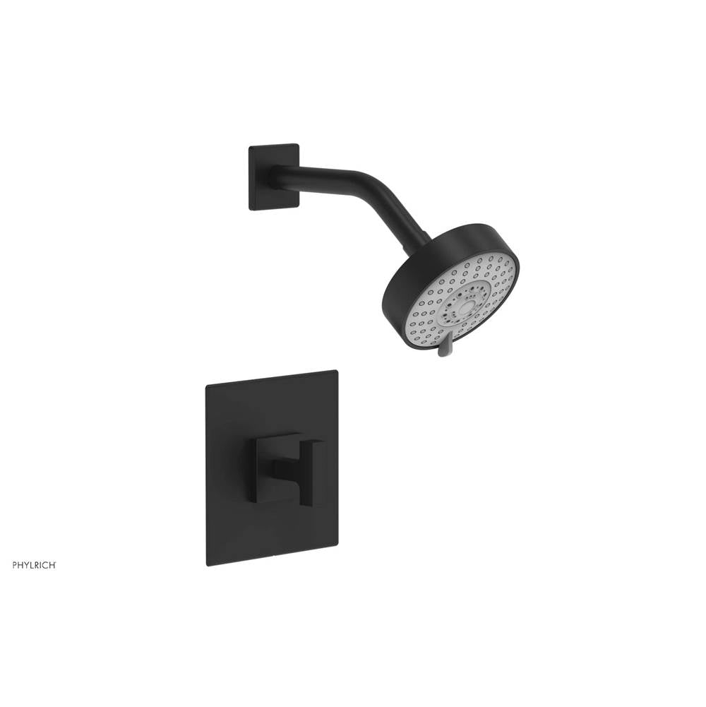 Phylrich - CROI - Pressure Balance Shower Set - Lever Handle - Matte Black