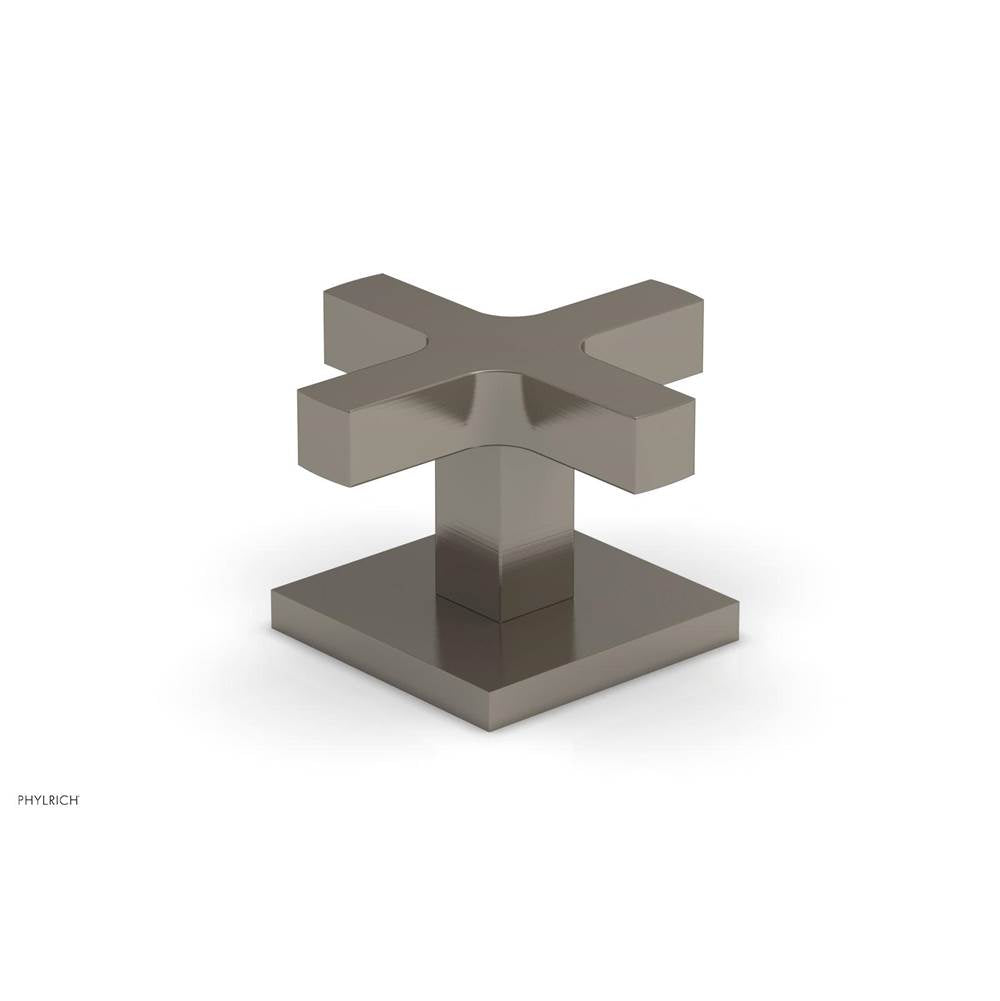 Phylrich - CROI - Volume Control/Diverter Trim - Cross Handle - Pewter