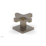 Phylrich - CROI - Volume Control/Diverter Trim - Cross Handle - Old English Brass