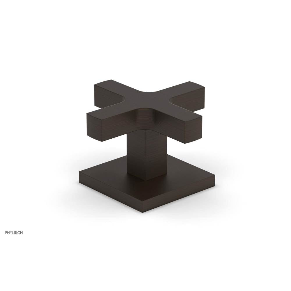 Phylrich - CROI - Volume Control/Diverter Trim - Cross Handle - Antique Bronze