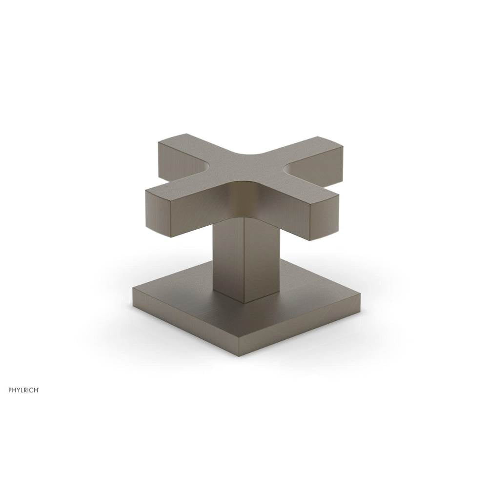 Phylrich - CROI - Volume Control/Diverter Trim - Cross Handle - Architectural Bronze