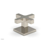 Phylrich - CROI - Volume Control/Diverter Trim - Cross Handle - Polished Nickel