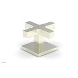 Phylrich - CROI - Volume Control/Diverter Trim - Cross Handle - Satin Nickel