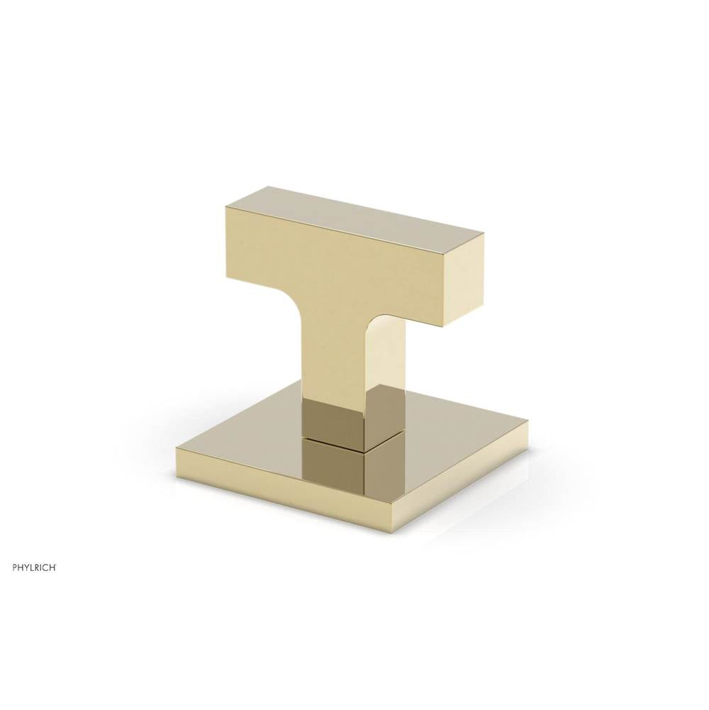 Phylrich - CROI - Volume Control/Diverter Trim - Lever Handle - Polished Brass Uncoated