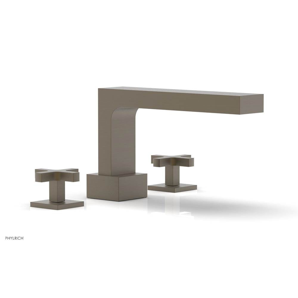 Phylrich - CROI - Deck Tub Set - Cross Handles - Architectural Bronze