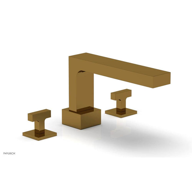 Phylrich - CROI - Deck Tub Set - Lever Handles - French Brass