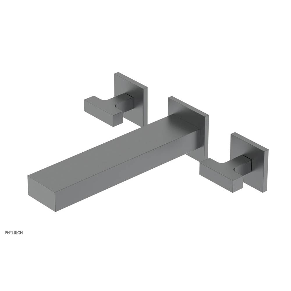 Phylrich - CROI - Wall Tub Set - Lever Handles - Gun Metal