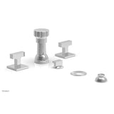 Phylrich - CROI - Four Hole Bidet Set - Lever Handles - Polished Chrome