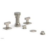 Phylrich - CROI - Four Hole Bidet Set - Lever Handles - Polished Nickel