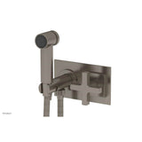Phylrich - CROI - Wall Mounted Bidet - Cross Handle - Pewter
