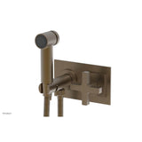 Phylrich - CROI - Wall Mounted Bidet - Cross Handle - Old English Brass