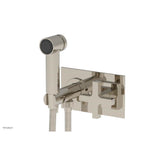 Phylrich - CROI - Wall Mounted Bidet - Cross Handle - Polished Nickel