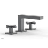 Phylrich - CROI - Widespread Faucet - Low Spout Cross Handles - Gun Metal