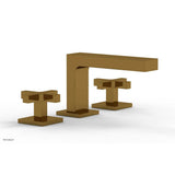 Phylrich - CROI - Widespread Faucet - Low Spout Cross Handles - French Brass