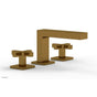 Phylrich - CROI - Widespread Faucet - Low Spout Cross Handles - French Brass