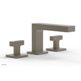 Phylrich - CROI - Widespread Faucet - Low Spout Lever Handles - Architectural Bronze