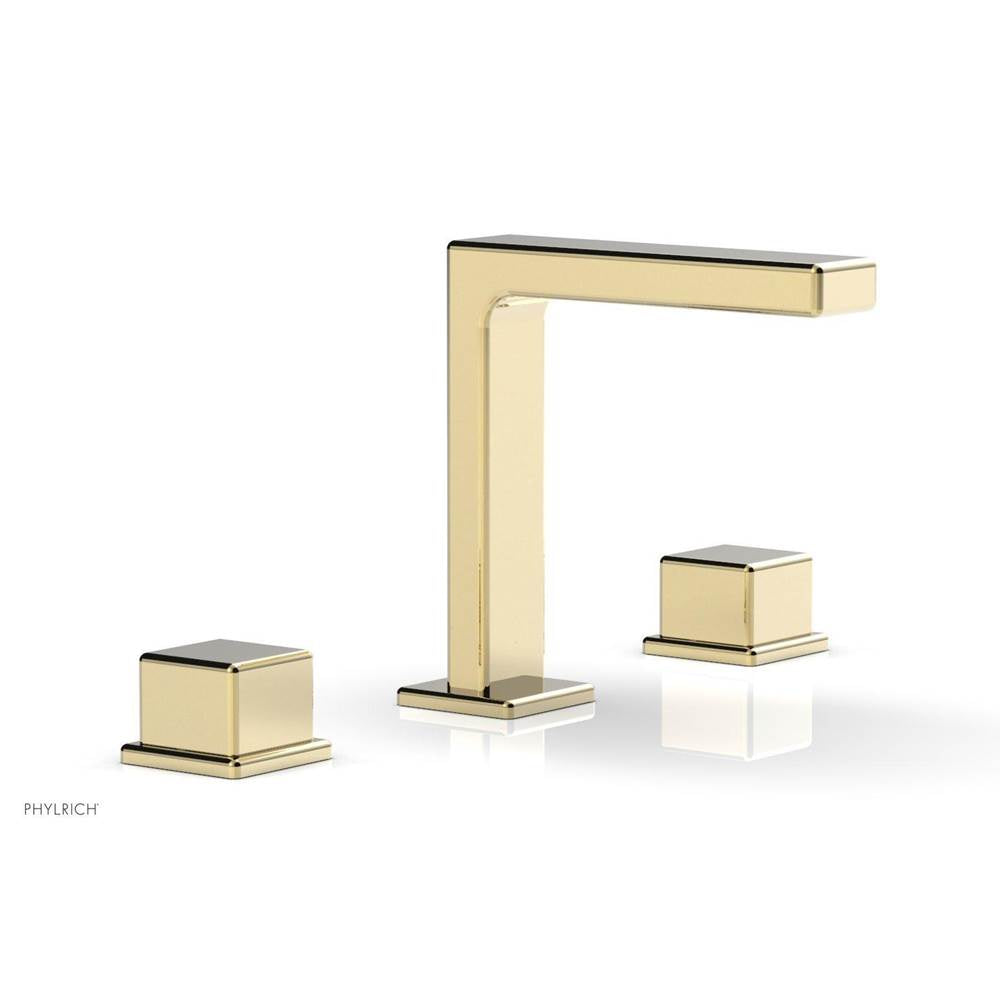 Phylrich - Widespread Faucet, - Polished Brass Uncoated