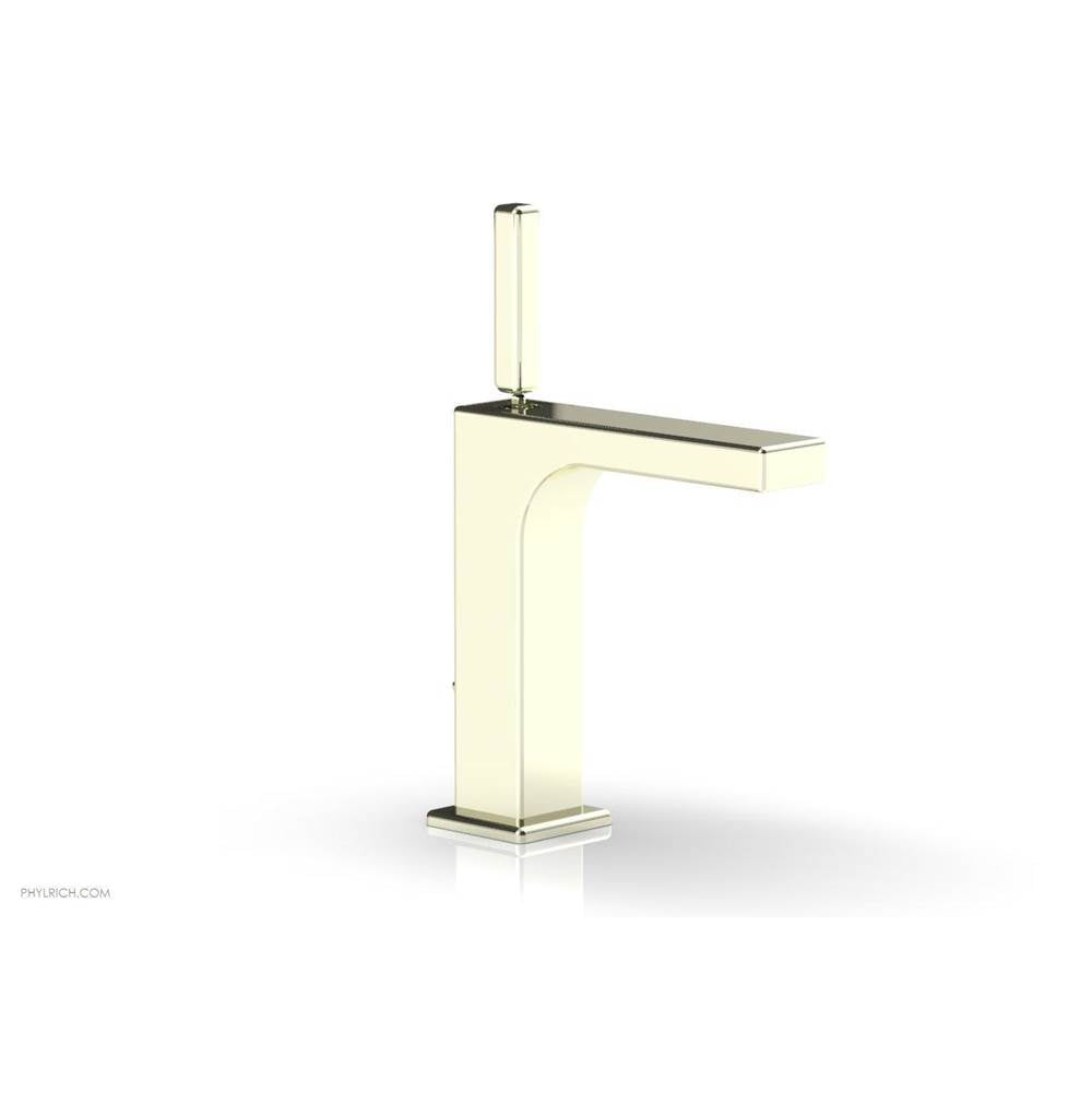 Phylrich - MIX Single Hole Lavatory Faucet Blade Handle 6-3/4'' Height 290-06 - Burnished Nickel