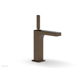 Phylrich - MIX Single Hole Lavatory Faucet Blade Handle 6-3/4'' Height 290-06 - Antique Bronze