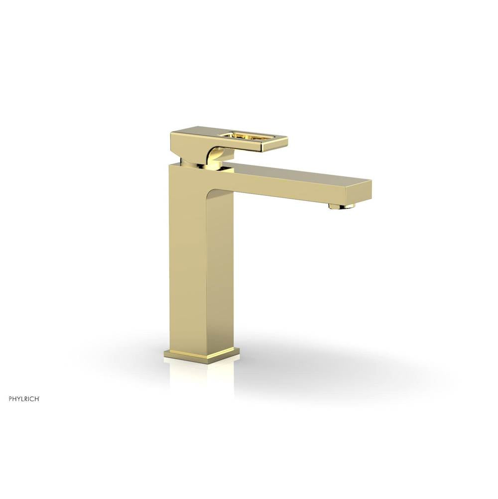Phylrich - MIX Single Hole Lavatory Faucet Ring Handle 6-3/4'' Height 290-07 - Polished Brass