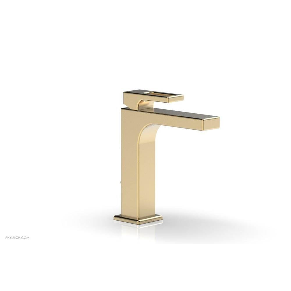 Phylrich - MIX Single Hole Lavatory Faucet Ring Handle 6-3/4'' Height 290-07 - Satin Nickel