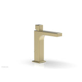 Phylrich - MIX Single Hole Lavatory Faucet Cube Handle 6-3/4'' Height 290-08 - Polished Nickel