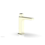 Phylrich - MIX Single Hole Lavatory Faucet Cube Handle 6-3/4'' Height 290-08 - Pewter