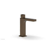 Phylrich - MIX Single Hole Lavatory Faucet Cube Handle 6-3/4'' Height 290-08 - Antique Brass