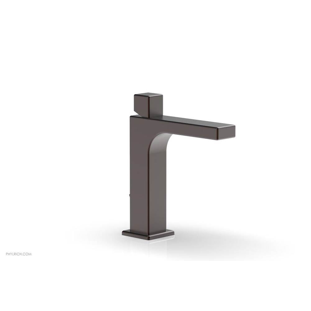 Phylrich - MIX Single Hole Lavatory Faucet Cube Handle 6-3/4'' Height 290-08 - Antique Bronze