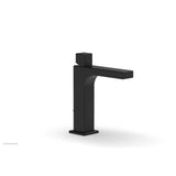 Phylrich - MIX Single Hole Lavatory Faucet Cube Handle 6-3/4'' Height 290-08 - Satin Brass