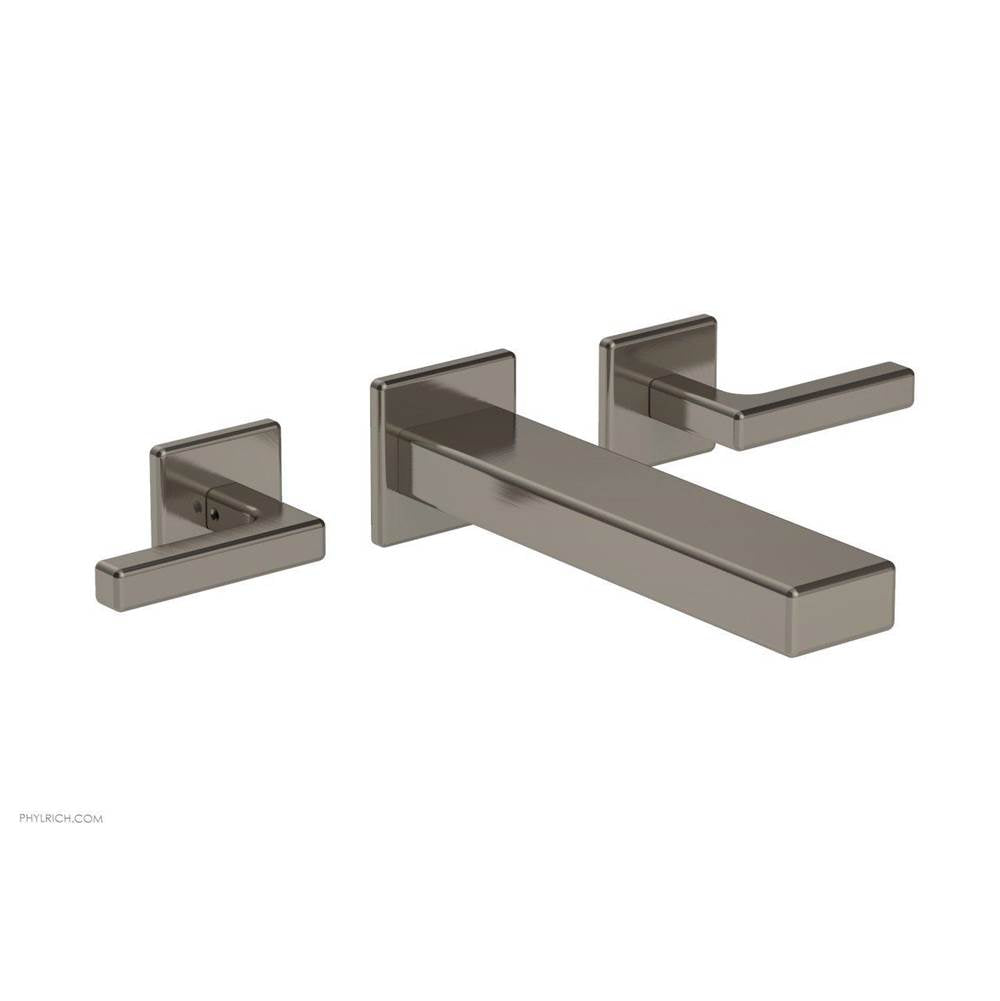 Phylrich - MIX Wall Lavatory Set - Lever Handles 290-12 - Pewter