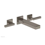 Phylrich - MIX Wall Lavatory Set - Lever Handles 290-12 - Pewter