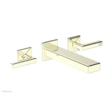 Phylrich - MIX Wall Lavatory Set - Lever Handles 290-12 - Burnished Nickel