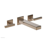 Phylrich - MIX Wall Lavatory Set - Lever Handles 290-12 - Old English Brass