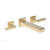 Phylrich - MIX Wall Lavatory Set - Lever Handles 290-12 - Satin Nickel