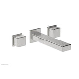 Phylrich - MIX Wall Lavatory Set - Cube Handles 290-14 - Pewter