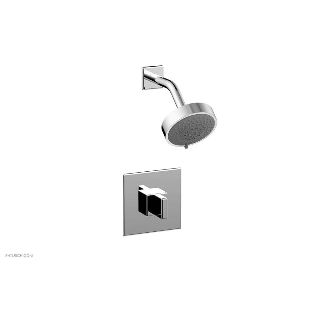 Phylrich - MIX Pressure Balance Shower Set - Blade Handle 290-21 - Polished Chrome