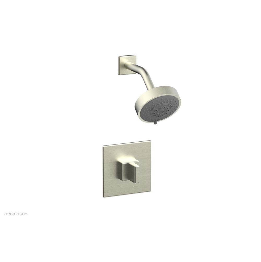 Phylrich - MIX Pressure Balance Shower Set - Blade Handle 290-21 - Polished Brass